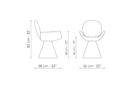 Bonaldo Youpi Dining Chair