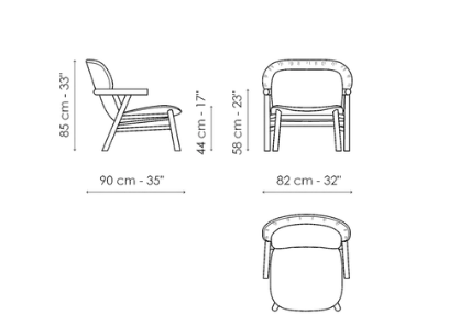 Bonaldo Morgana Leisure Chair