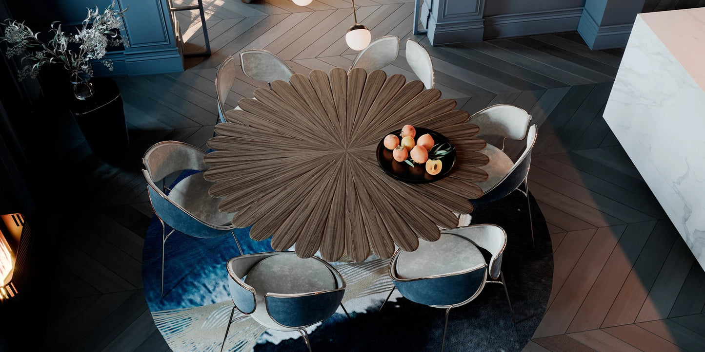 Alma De Luce Goathi-2 Dining Table