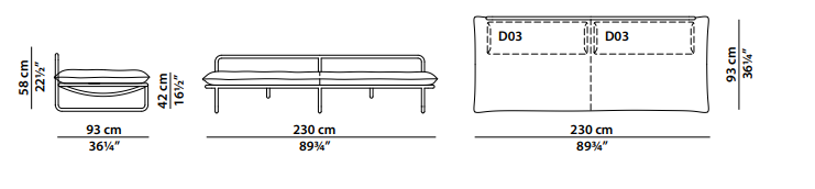 Baxter Arizona Sofa