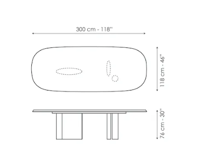 Bonaldo Padiglioni Dining Table