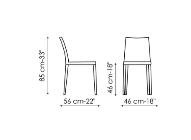 Bonaldo Kayla Dining Chair