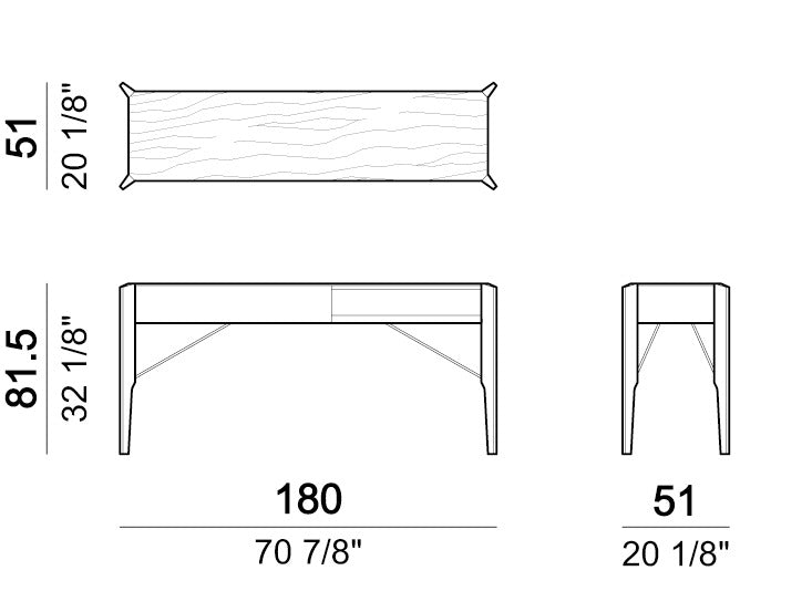 Arketipo Glory Console Table