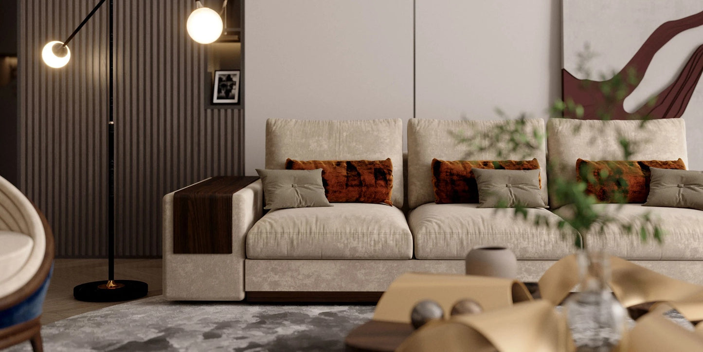 Alma De Luce Mies Modular Lt 01 Sofa