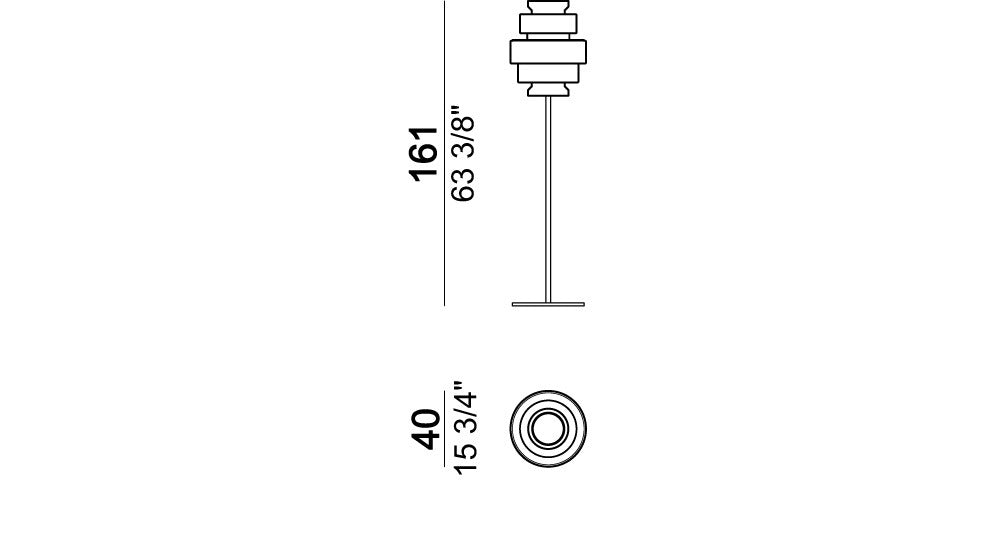 Arketipo Képi Lamp
