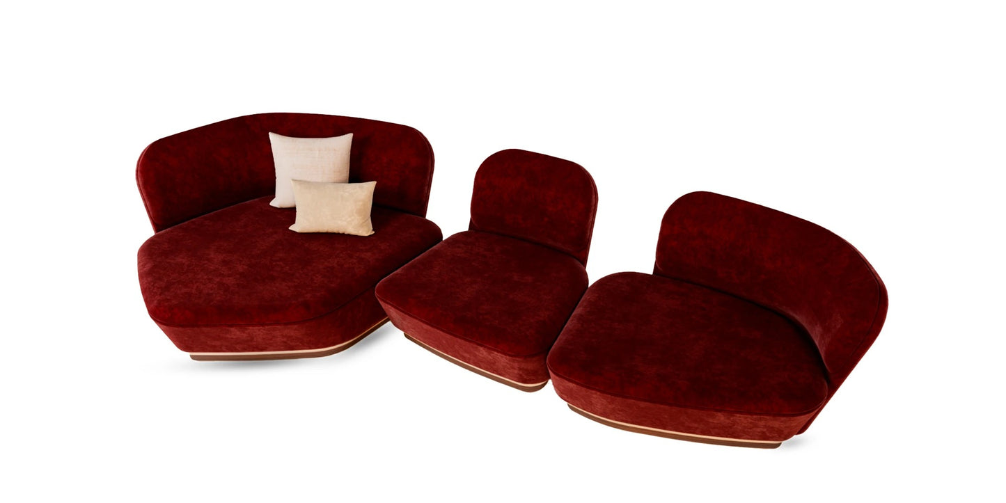 Alma De Luce Al-Hijr Modular Lt 02 Sofa