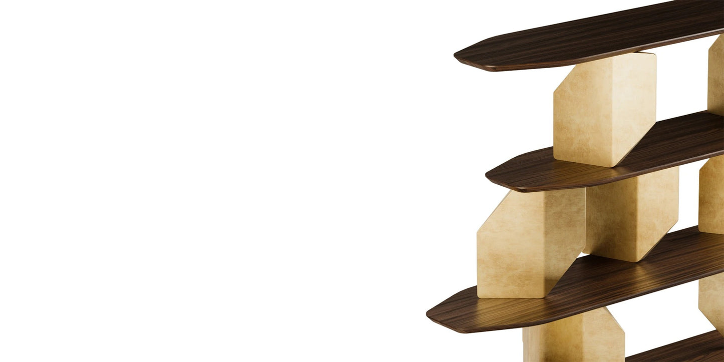 Alma De Luce Anta Da Arca Bookshelf