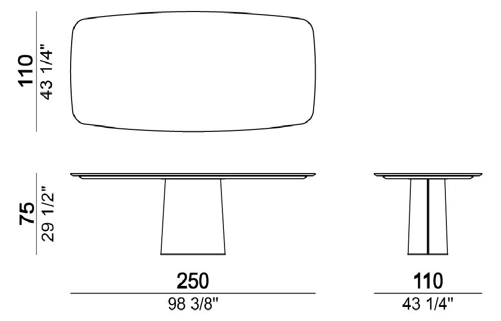 Arketipo Icon Dining Table