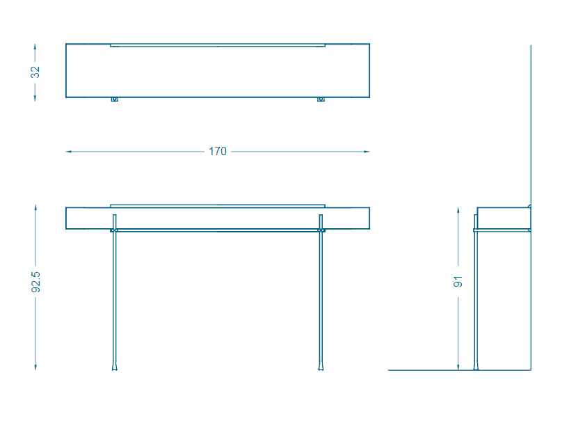 Bruno Moinard Editions Verbier Console Table