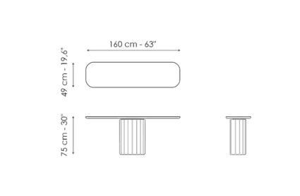 Bonaldo Dorian Console Table