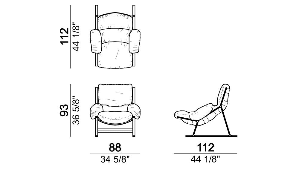Arketipo Belair Armchair