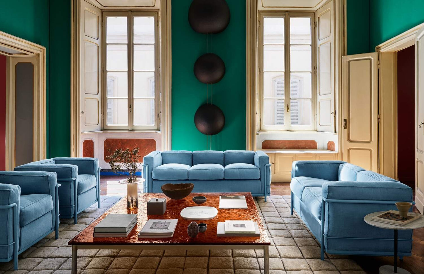 Cassina 10 Table En Tube Basse Coffee Table