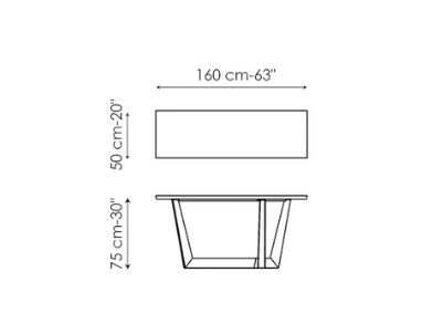 Bonaldo Art Console Table