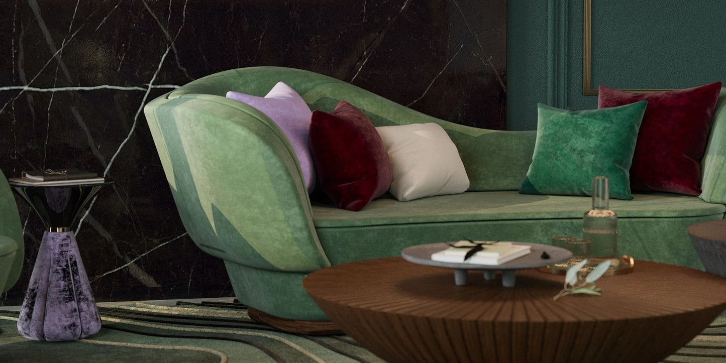 Alma De Luce Mousgoum 2 Seat Sofa