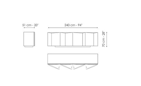 Bonaldo Bernois Sideboard