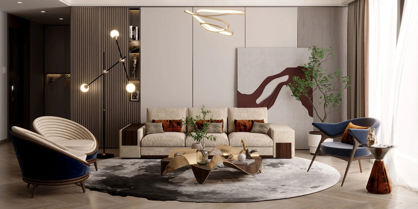 Alma De Luce Coco Side Table