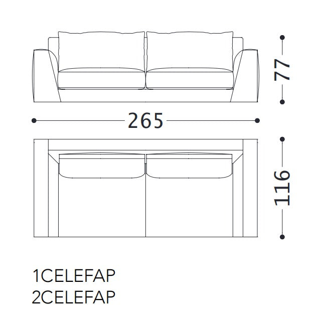 Alberta Celine Sofa