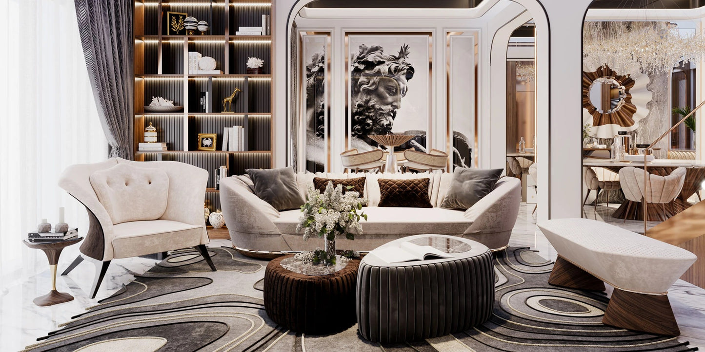 Alma De Luce Bloodfalls Sofa