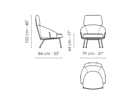Bonaldo Bahia Leisure Chair