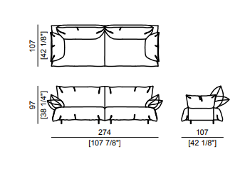 Arketipo Bodyguard Sofa