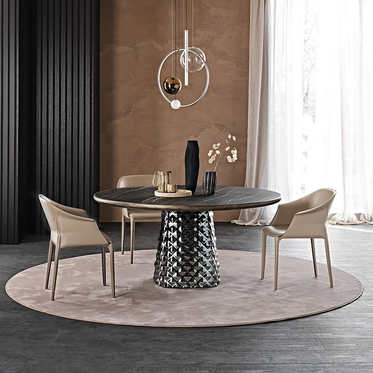 Cattelan Atrium Keramik Premium Round Dining Table