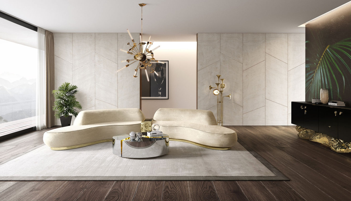 Boca Do Lobo Lapiaz Oval Coffee Table