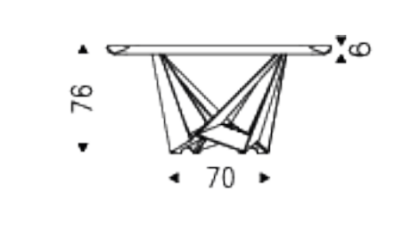 Cattelan Skorpio Dining Table