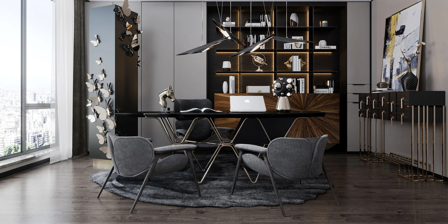 Alma De Luce Polonceau Dining Table