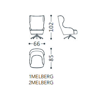 Alberta Melania Leisure Chair