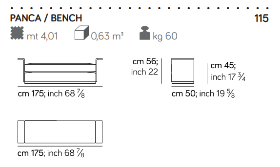 Amura Nap Bench