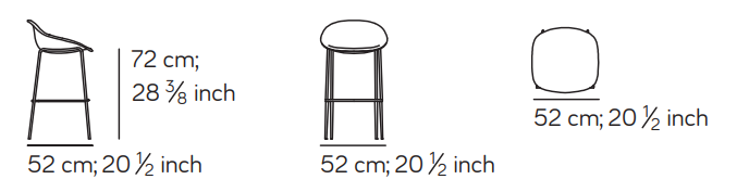 Amura Medea Bar Chair