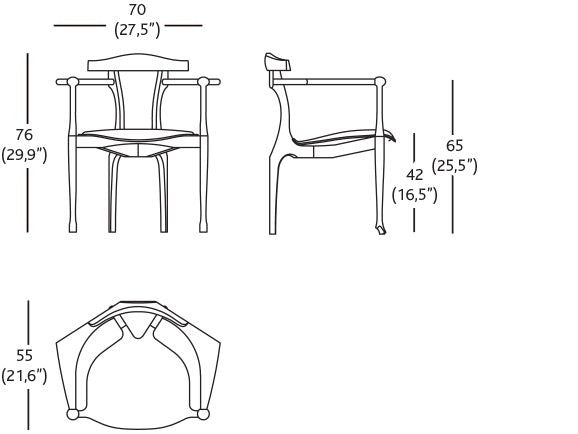 Bd Barcelona Gaulino Leisure Chair