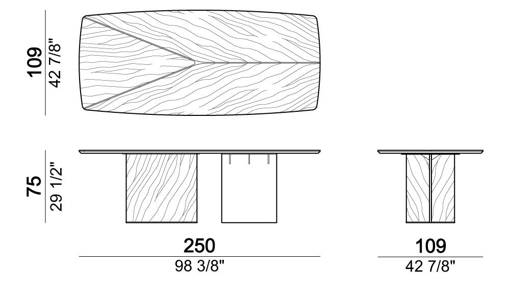 Arketipo Epsilon Dining Table