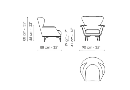 Bonaldo Lovy Leisure Chair
