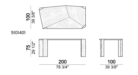 Arketipo The Legend Dining Table