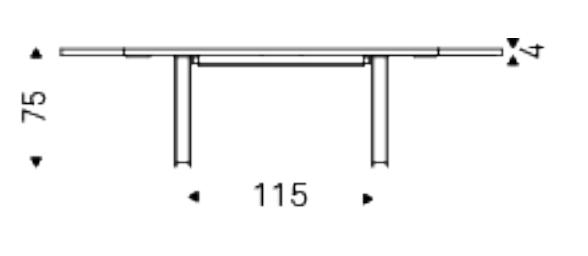 Cattelan Sigma Dining Table
