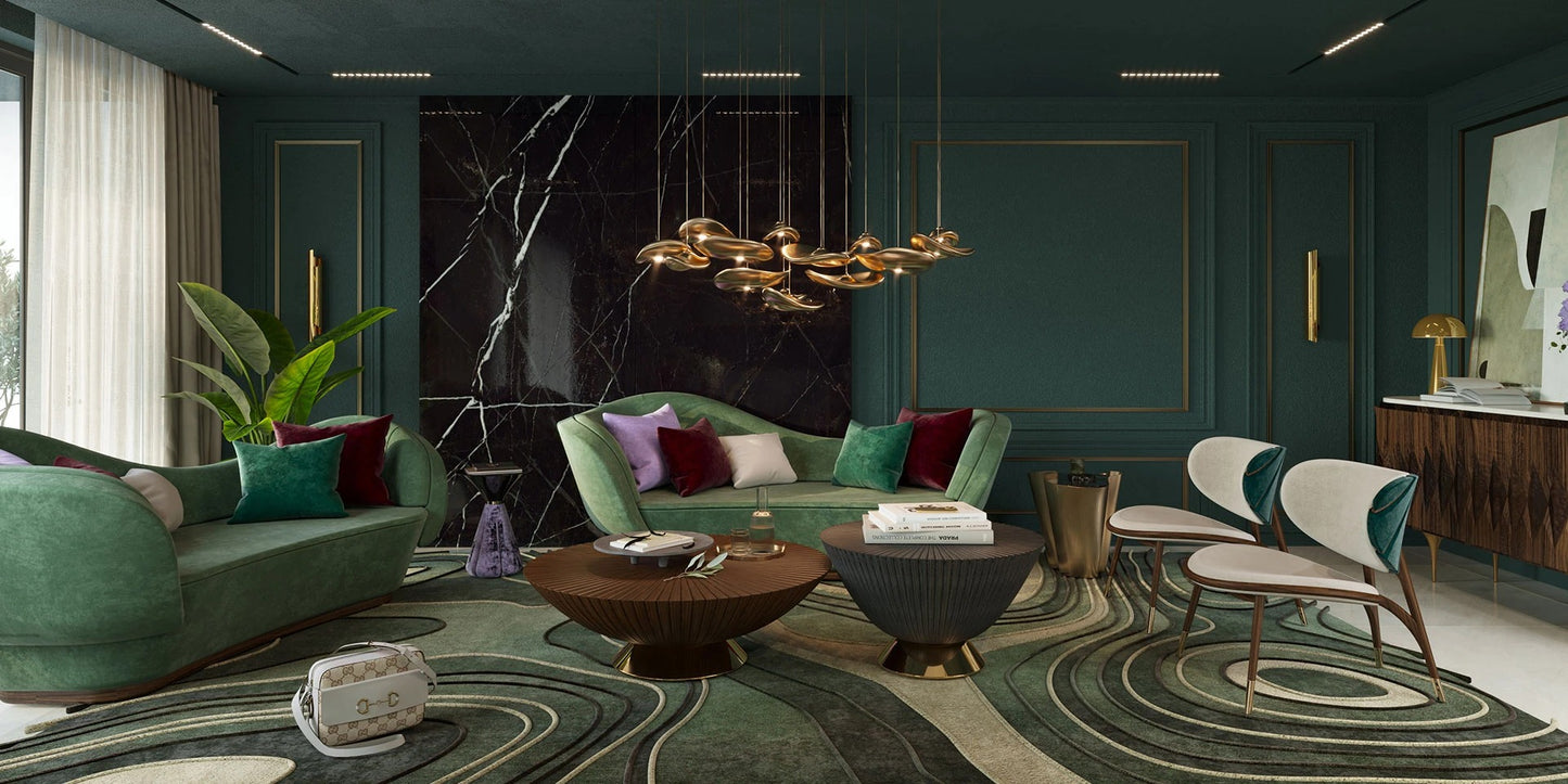 Alma De Luce Mousgoum 2 Seat Sofa