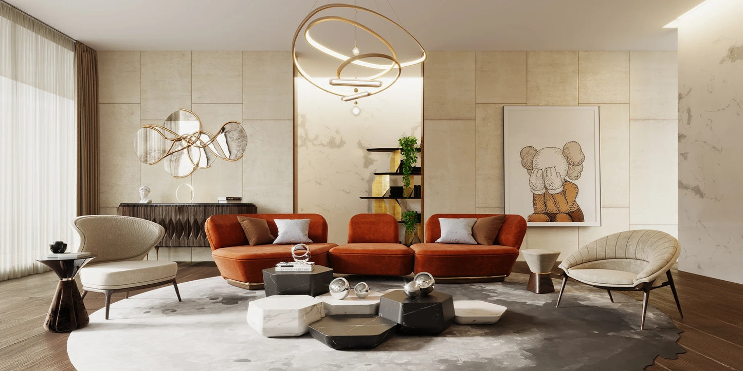 Alma De Luce Al-Hijr Modular Lt 02 Sofa