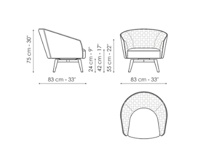 Bonaldo Bruno Leisure Chair