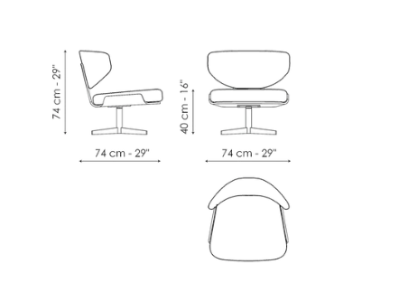 Bonaldo Olos Leisure Chair