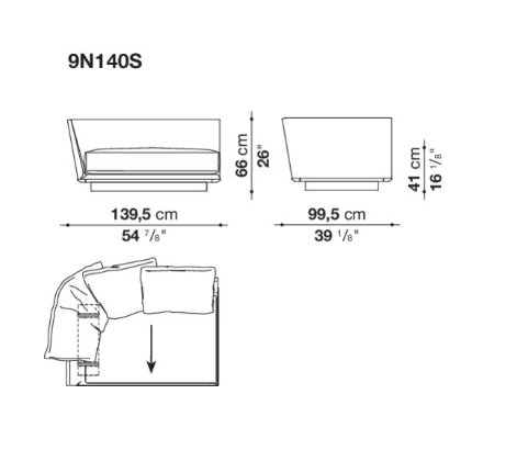 B&B Noonu Sofa