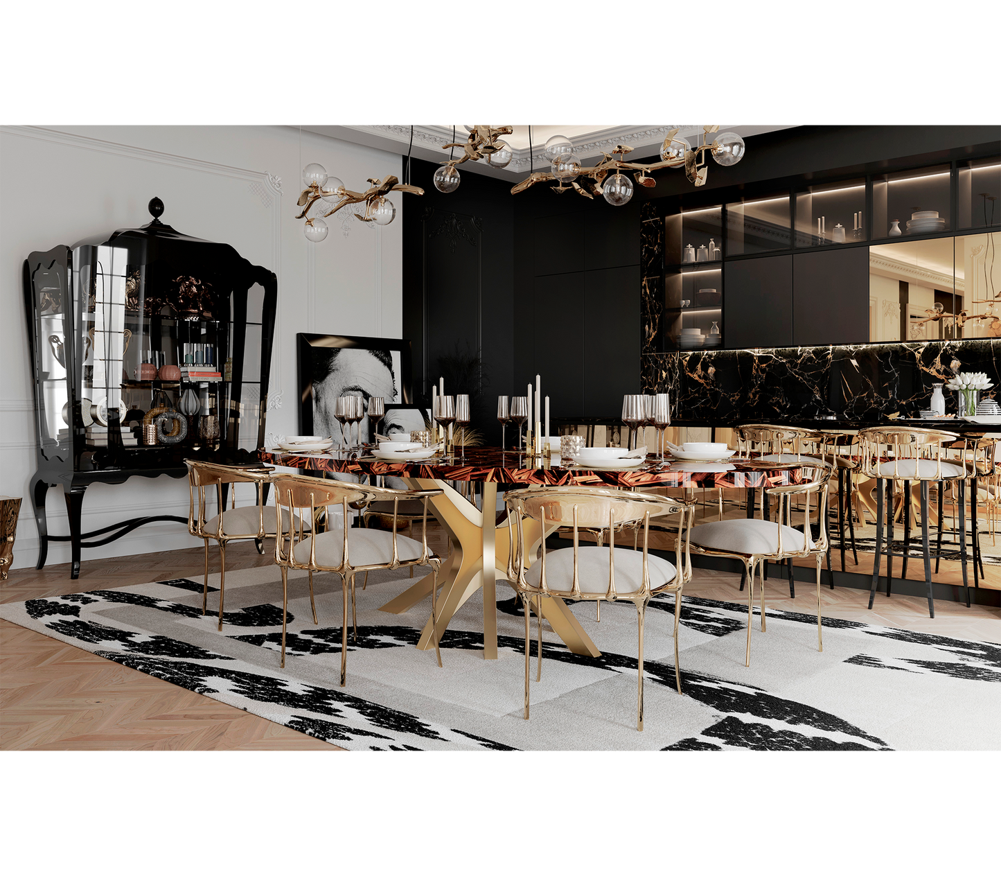 Boca Do Lobo Palace Wine Cabinet