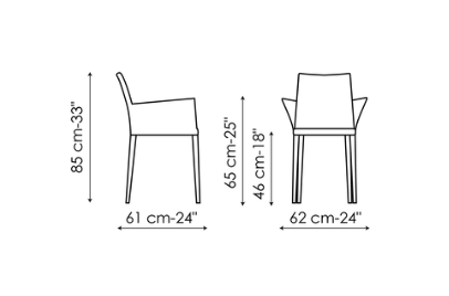 Bonaldo Kayla Dining Chair