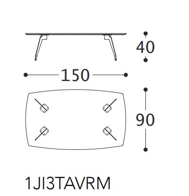 Alberta Jimmy Coffee Table
