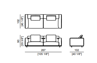 Arketipo Hackman Sofa