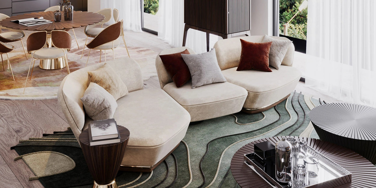 Alma De Luce Al-Hijr Modular Lt 02 Sofa