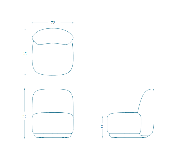 Bruno Moinard Editions Moshi Leisure Chair