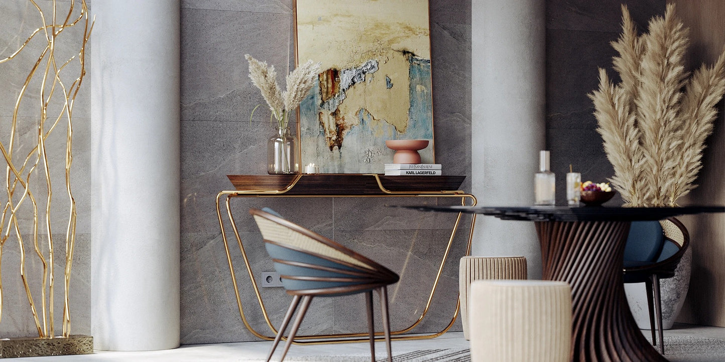 Alma De Luce Jabu Console Table