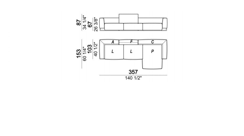 Arketipo Morrison Sofa