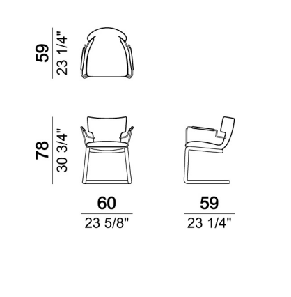 Arketipo Amy Dining Chair